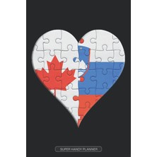 Planner: Canadian Slovenian Flag United Heart Jigsaw Puzzle Flags Of Canada Slovenia