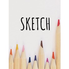 Sketch - 250 Page Sketchbook, Blank Inside