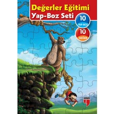 Değerler Eğitimi Yapboz Seti - 10 Adet Yapboz