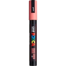 Posca MP198028000 5 M Mitsubishi Uni Marker - Mercan Pembe