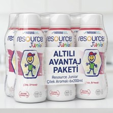 Nestle Resource Junıor Fıbre Cılek 190ML 6lı Paket