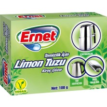 Ernet Temizlik Için Limon Tuzu 100 G