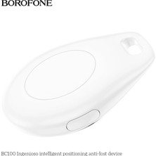 Borofone Tag Akıllı Takip Cihazı, Apple Find My Ile Uyumlu, Anahtar, Çanta, Evcil Hayvan, Değerli Eşya Için Kayıp Önleyici, Uzun Ömürlü Pil, Iphone 6s ve Sonrası Ile UYUMLU,BC100 Beyaz (3)