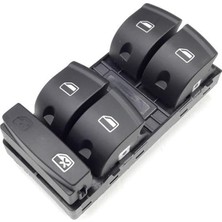 VASS41 Sol Ön Kapı Dörtlü Cam Açma Düğmesi 4F0959851F Audi A6 ile Uyumlu 2005-2008