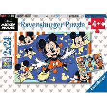 Ravensburger 2X24 Parça Disney Mickey Mouse Film Puzzle