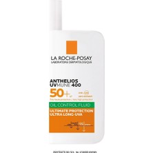 La Roche-Posay Anthelios Oil Control Fluid Spf 50+ Akışkan Yüz Güneş Kremi 50 ml