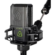Lewitt-Ses Vokal Enstrüman Kayıt ve Akış Için Xlr Kondenser Mikrofon - Lct 240 Pro Profesyonel Kondenser Kapsül Mikrofon Montaj ve Ön Cam - Ev Kaydı Için Mükemmel (Siyah, Vp)