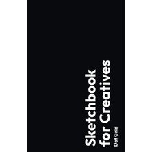 Sketchbook For Creatives - Dot Grid - Black: The Essential Dot Grid Artist Journal For Graphic Designers And Creatives.