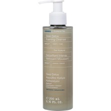 Korres Olympus Tea Detox Yüz Temizleme Kremi, Tüm Cilt Tipleri Için, Dermatolojik Olarak Test Edilmiştir, Vegan, 200 ml