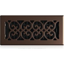 Decor Grates 4-Inç 10 Inç Kaydırma Floor Register, Kahverengi, SPH410-RB