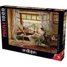 Anatolian Puzzle - Pencere Keyfi / 1000 Parça Puzzle, #1175