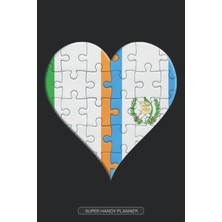 Planner: Irish Guatemalan Flag United Heart Jigsaw Puzzle Flags Of Ireland Guatemala