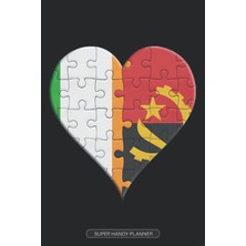 Planner: Irish Angolan Flag United Heart Jigsaw Puzzle Flags Of Ireland Angola