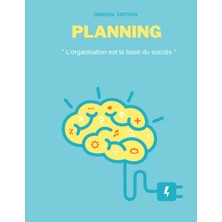Agenda Semainier Intemporel À Compléter + Page De Notes Et Meeting Notes: Format A4 Pour Écrire Confortablement: Parfait Pour Une Organisation Au Top