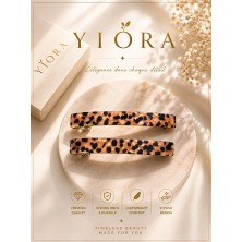 Yiora Premium Seri Ithal Asetat Otomatik Toka 8,5 cm