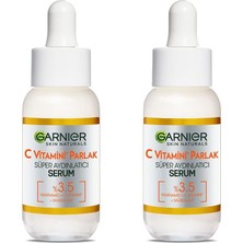 Garnier 2'li C Vitamini Parlak Süper Aydınlatıcı Serum Seti