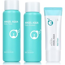 Passıon & Beyond Angel Aqua Moisture Skincare Set Nemlendirici Toner Losyon Krem Seti 330 ml
