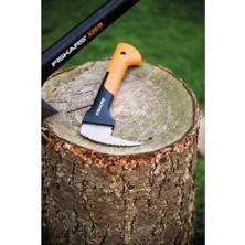 Woodxpert Zapa Xa2, Uzunluk: 34,8 Cm, Sertleştirilmiş Çelik Bıçak/fiberglas Saplı Güçlendirilmiş Sentetik Malzeme, Koruyucu Kılıf Dahil, Siyah/turuncu, 1003622