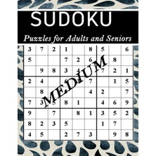 Independently Published Medium Sudoku (Puzzle For Adults And Seniors) 8.5 x 11 Inches: (One Puzzle Per Page) With Solutions Paperback