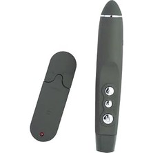 Coverzone Sunum Kumandası Laser Pointer Kablosuz Çantalı Sunum Kalemi Tak Çalıştır PP1100
