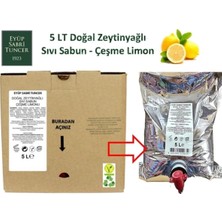 Eyüp Sabri Tuncer Çeşme Limonu Doğal Zeytinyağlı Sıvı Sabun 5 Lt - Bag In Box