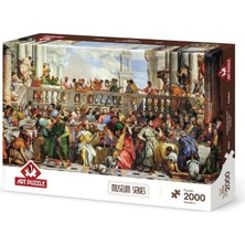 Art Puzzle Cana'da Düğün ŞÖLENI,1562 2000 Parça Puzzle