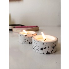 Moontime Alaçatı 2'li Dekoratif Tealight Mumluk