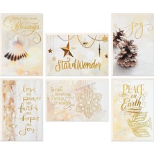 Hallmark Kutulu Dini Noel Kartları Çeşitleri, Noel Kutsamaları (6 Tasarım, Zarflı 24 Kart)