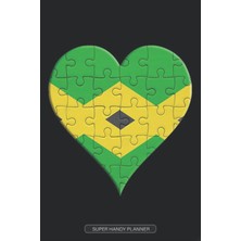 Planner: Jamaican Jamaican Flag United Heart Jigsaw Puzzle Flags Of Jamaica Jamaica