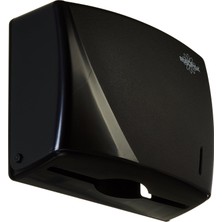 Rulopak R-1317S Havlu Dispenseri, Plastik, Siyah