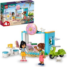 Lego® Friends Donut Dükkanı 41723-4 Yaş ve Üzeri Çocuklar Için Liann ve Leo Mini Bebekleri Içeren Oyuncak Yapım Seti (63 Parça)