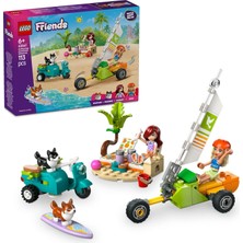 LEGO Friends Sörfçü Köpekler ve Scooter Macerası 42641-6 Yaş ve Üzeri Erkek ve Kız Çocukları Için Mini Bebek Içeren Yaratıcı Oyuncak Yapım Seti, Doğum Günü Hediyesi (113 Parça)