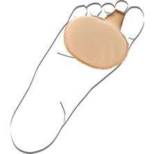Berkemann Ön Ayak Pedi 50008188002650 Ayakkabı Pedi, Bej, Large