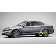 Sol Marşpiyel Arka Uç Krom Çıta 3G0898985 Vw Passat B8.5 ile Uyumlu 2020-2022