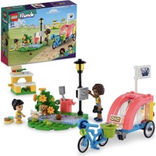 Lego® Friends Köpek Kurtarma Bisikleti 41738-6 Yaş ve Üzeri Çocuklar Için Çıkarılabilir Römorklu Oyuncak Yapım Seti (125 Parça)