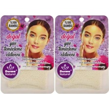 Bambu Yüz Temizleme Eldiveni Ms-32, 2 Li Set