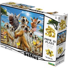 Prime 3D - Mirket Selfie - 48 Parça Puzzle