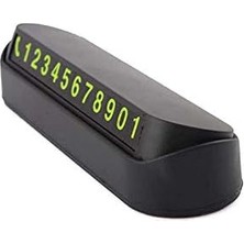 Zore Pn-02 Araç Park Numaratörü Siyah