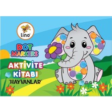Lino Dot Markers Boyama Kitabı Hayvanlar