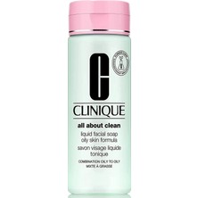 Clinique Liquid Facial Soap Oily Skin Formula 200 ml 1 Paket (1 x 200 Ml)