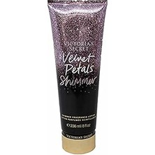Victoria's Secret Velvet Petals Shimmer 236 ml Simli Işıltılı Kadın Vücut Losyonu