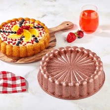 Elif Döküm Gri Kek Kalıbı - 26CM