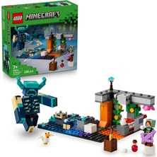 LEGO Minecraft Bekçi Karşılaşması 21274 - Video Oyunu Seven 7 Yaş ve Üzeri Çocuklar Için Minecraft Temalı Koleksiyonluk Yaratıcı Oyuncak Yapım Seti, Doğum Günü Hediyesi (238 Parça)