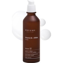 Mary&may Kuru Ciltler Için Yoğun Nemlendirme Sağlayan Besleyici ve Onarıcı Tonik Vitamine B5 + Bifida Toner 120ML