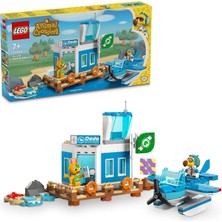 LEGO Animal Crossing Dodo Airlines ile Uçun 77051-7 Yaş ve Üzeri Çocuklar Için Uçak Içeren Oyuncak Havaalanı Yapım Seti (292 Parça)