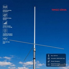 Motto 29/50/144/430 Mhz Çok Bantlı Fiberglass Çatı Anteni