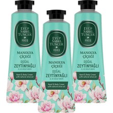 Eyüp Sabri Tuncer El ve Vücut Kremi Manolya Çiçeği 50 ml x 3