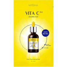 Mıssha Leke Karşıtı C Vitamini Içerikli Aydınlatıcı Maske Vita C Plus