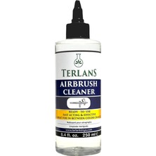 Terlans Airbrush Temizleyici 250 ml | Akrilik Boya Için Hızlı ve Derin Temizlik | Airbrush Cleaner