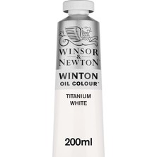 Winsor & Newton Winsor&newton Winton Yağlı Boya, 200ML, Titanium White 644 (40)